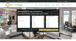 Desktop Screenshot of mminmobiliaria.com